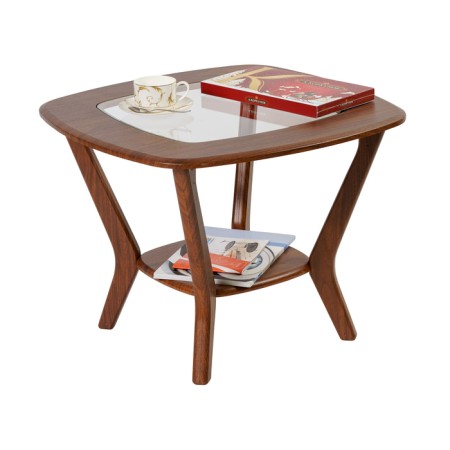 Journal table "Melbourne", 650 × 650 × 500 mm, color nut-1