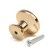 Cappio, RK101, d = 32 mm, plastic, color gold with a white insert