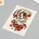 Tattoo on the body color "Woman Sakura" 26.1x14.6 cm