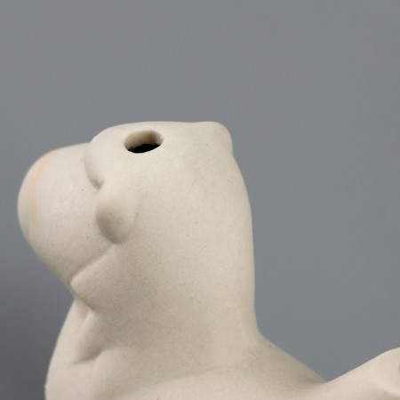 Ceramic whistle for coloring "Horse"-5