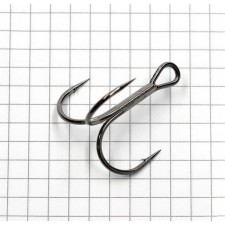 The hook Namazu Round Treble, size 10 int, BN color, tee, 50 pcs.