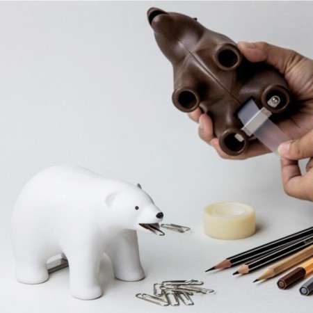 Cleader Clotch Qualy Teddy Bear, brown color-1