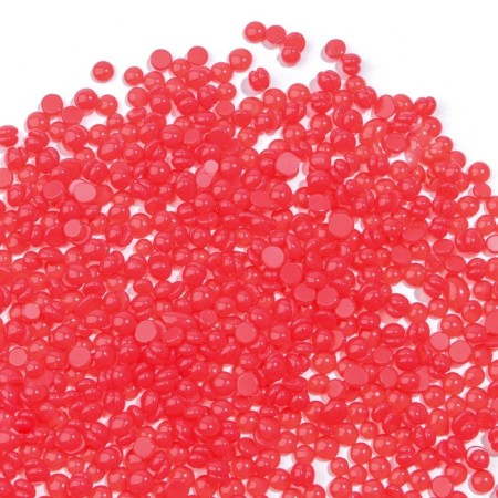 Wax for depilation, film, in granules, 100 g, red color-4
