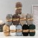 Yarn "Nosomic supplement" 100% polypropylene 200 ± 20m/50g set 10 pcs (kaleidoscope ts) mix