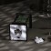 LED figure "Lantern with a snowman" 5.5 × 13 × 5.5 cm, plastic, batteries AG13x3, glow warm white