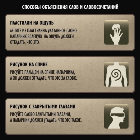 Board game for explanation of the words "Blackout", 120 cards, 12+-6