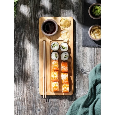 ADELICA dish "Rolls and Sushi", 30 × 13 × 1.8 cm, an array of birch-3