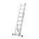 Tundra staircase, three -section, aluminum, 8 steps