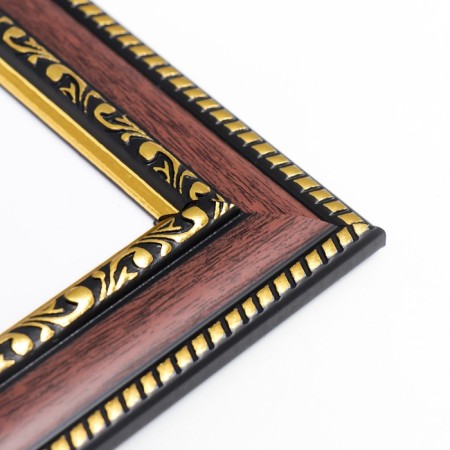 Photo frame plastic "Mira" 40x60 cm Wenge (plastic screen)-2