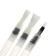 A set of calligraphic brushes nylon, flat, 3 pieces: No. 4, 7, 10, with a tank