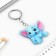 Key keychain Children's acrylic "Elephant", 3.5 x 10 cm