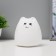 Nightlight "Antistress Tyakish Kotka" Led RGB from batteries 3AAA 9.5x9.5x10.5 cm Risalux