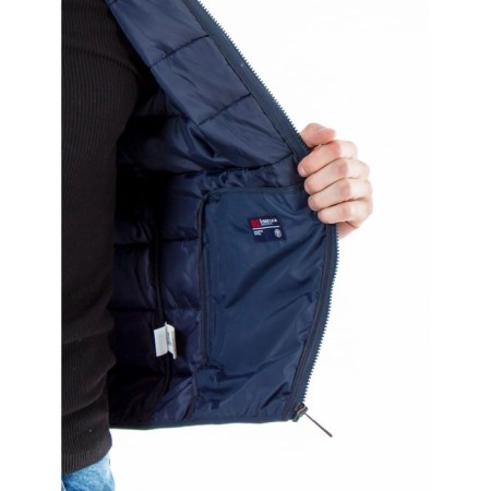 Male ise vest, size 50, dark blue color-6