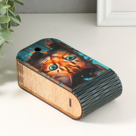 Casket "Cat" 13x7x4 cm-3