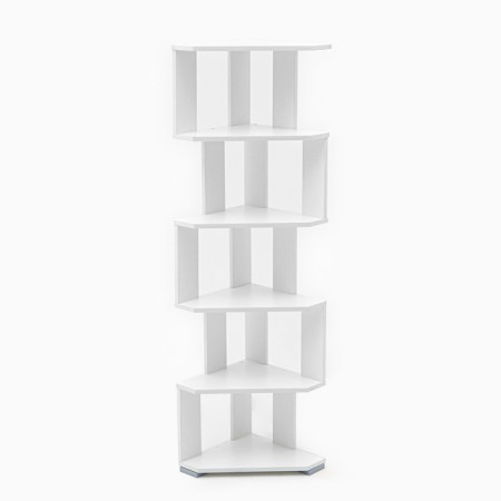Corner rack 380x380x1563 cm, white-4