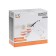 Mixer IRIT IR-5438, manual, 100 watts, 5 speeds, white-gray