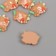 Decor for creativity Plastic "stump" set 6 sh 2.2x2.7x0.8 cm