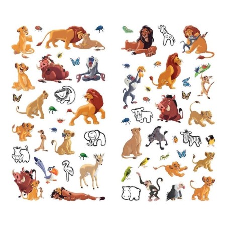 Disney. King Leo. The land of pride. Look and find (stickers + poster)-1