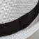 Male hat "wicker", size 58, white color