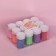 Sparkles for decor, small, 12 jars, multi -colored