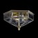 Ceiling light MayToni H356-CL-03-BZ, 3CHE27, 60W, 30.4x35.2x19.2 cm, bronze color