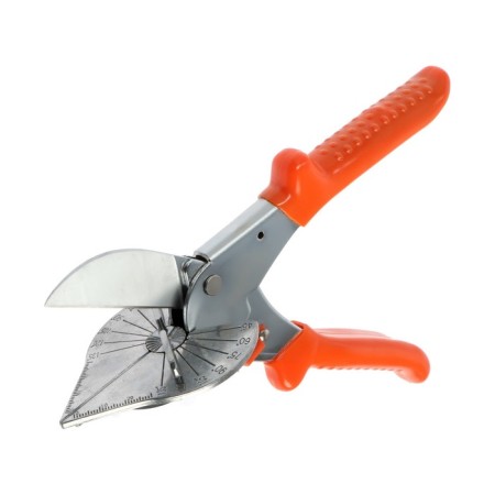 Scissors universal tundra, SK5, plastic, rubber, wood, metal, 45 - 135 °, 220 mm