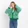 Cardigan female, dark green color, one size (42-46)