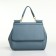 Women's bag on magnet Textura, small size, color gray-blue