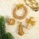 Eco-decor in gift packaging "Magic holiday", gold, 36 elements