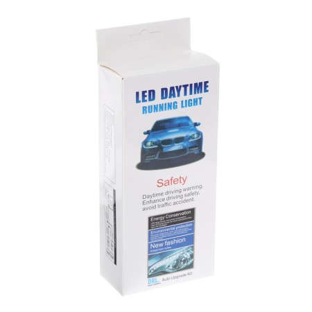 Daily running lights, 12 V, 24 W, 1 LED, 6500 K, wire 80 cm, set 2 pcs-7