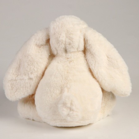 Soft toy with a blanket "Bunny", white color-4