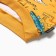 A set for a boy (sweatshirt, trousers), mustard color, height 92 cm