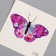 Tattoo on the body color "Watercolor butterfly" 6x6 cm