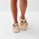 Women's slippers, size 40-41, milk color