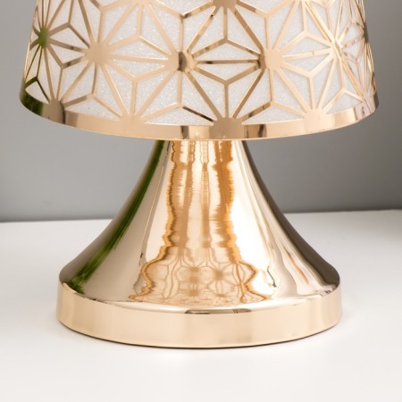 Aromarinet "Mirbis" G9 touch gold 14x14x24cm Risalux-9