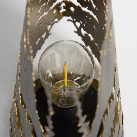 Lamp "Evening landscape" Led 3haa Black 10.5x18.5x25cm-5
