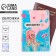 Holographic passport cover "Instanced"