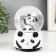 Souvenir Polystone Water Ball Music "Panda" spins 15x10x10 cm