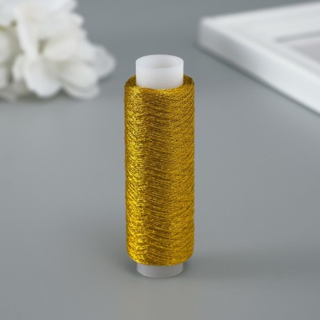 Lurex thread for creativity 200 ± 5 m, gold