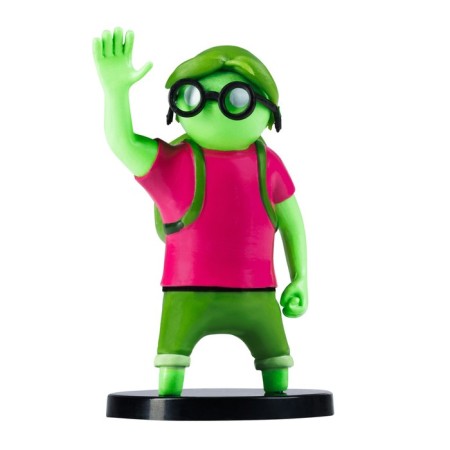 Set of Gang Beasts figures, with a blue hero-rack, 5 pcs-7