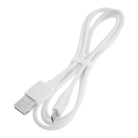 Hoco X1, microUSB - USB, 2.4 A, 1 m, white cable-2