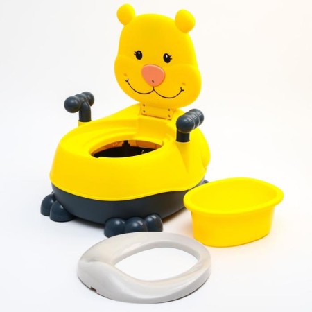 Children's pot "Tigerok", yellow color-3