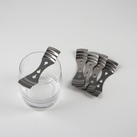 Candle Diy wick holder, metal, diam. holes 0.6 cm, 10 x 2.5 cm-1