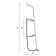 Floor skirting board 85mm 2.2m "decoration", 001-g white glossy