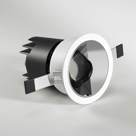 LED LED LED Elektrostandard, Inline, 83x83x98 mm, 10W, LED, 532LM, 3000K, Chromium color, white-1