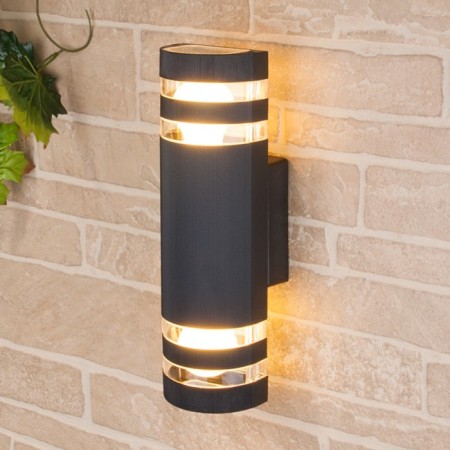 Elektrostandard Light Garden-Park, 2x60W, E27, IP54, wall, Techno 1443 black