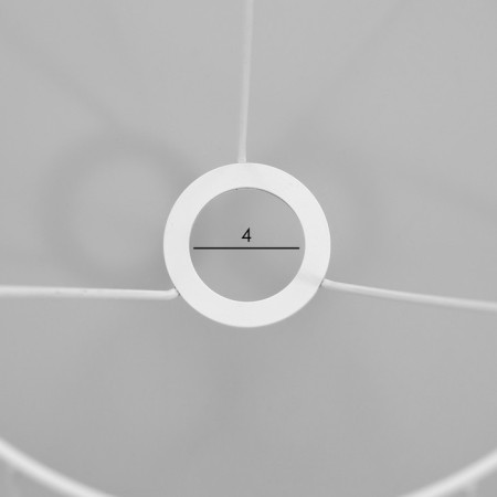 The frame of the lampshade for the desktop lamp "Silhouette" E27/E14 40x40x28cm-3
