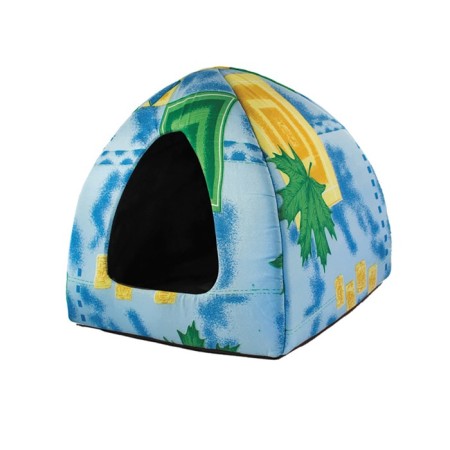 House "Pyramid", 33 x 33 x 30 cm, polycotton, mix of flowers
