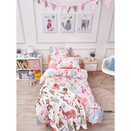 Bed linen 1.5 SP Sweet Cats, size 150x214 cm, 143x215 cm, 50x70 cm-3