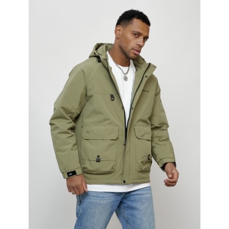 Spring jacket, size 50, light green color-2
